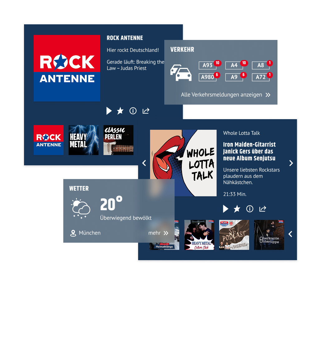 ROCK ANTENNE Registration Wall