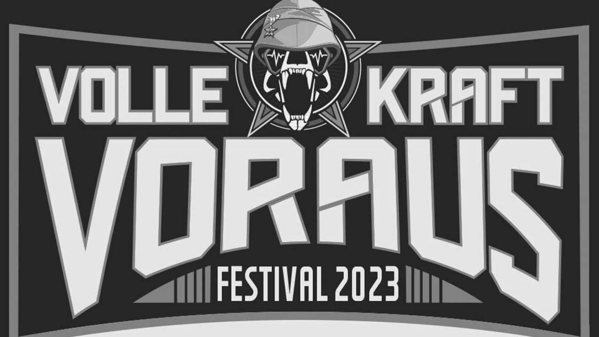 Plakat: Volle Kraft Voraus-Festival