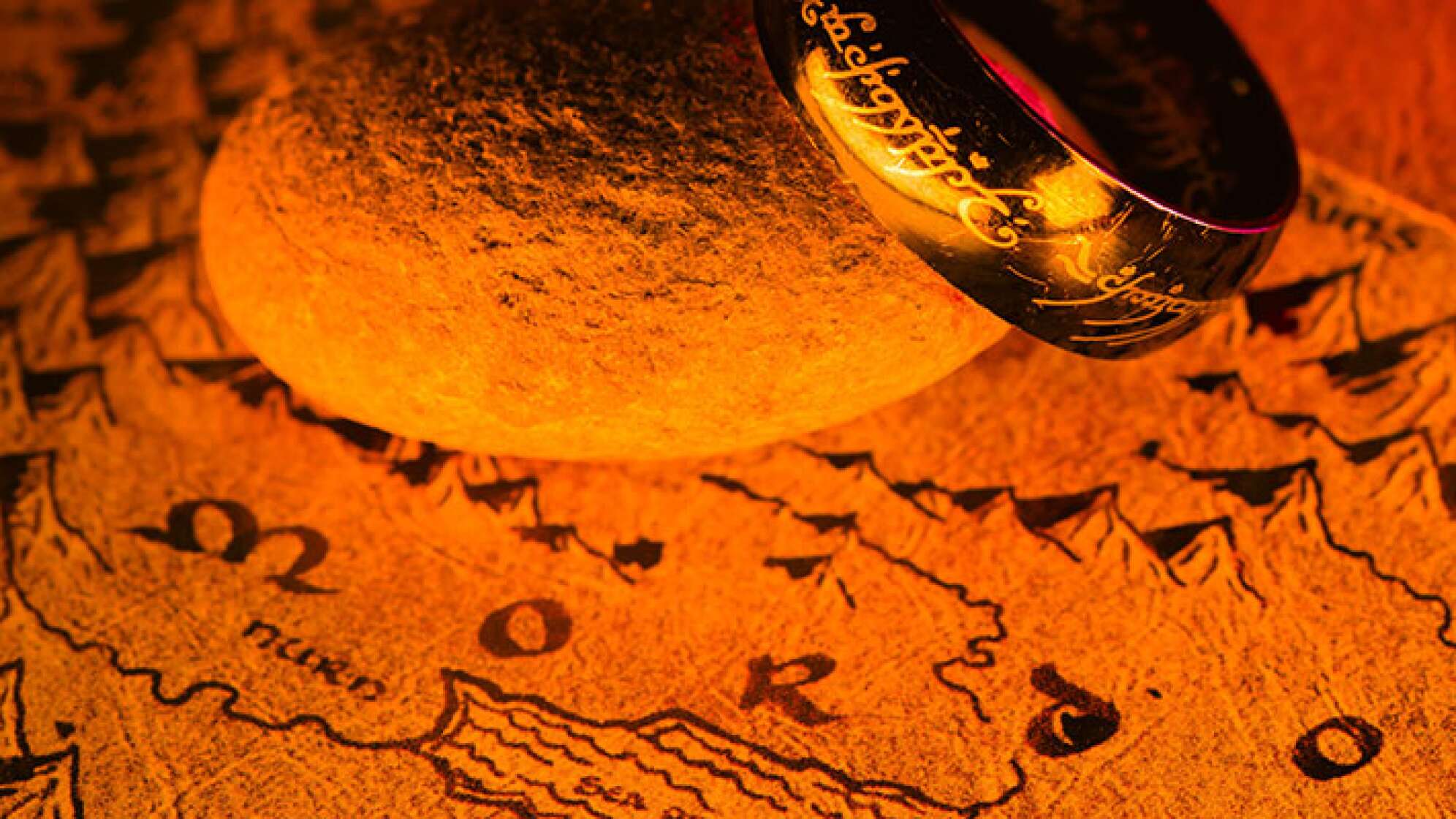 Herr der Ringe Landkarte