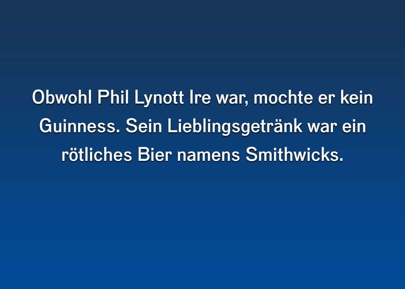 10 Fakten über Phil Lynott