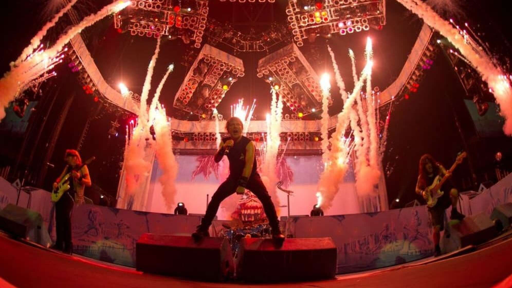 Iron Maiden auf der Bühne