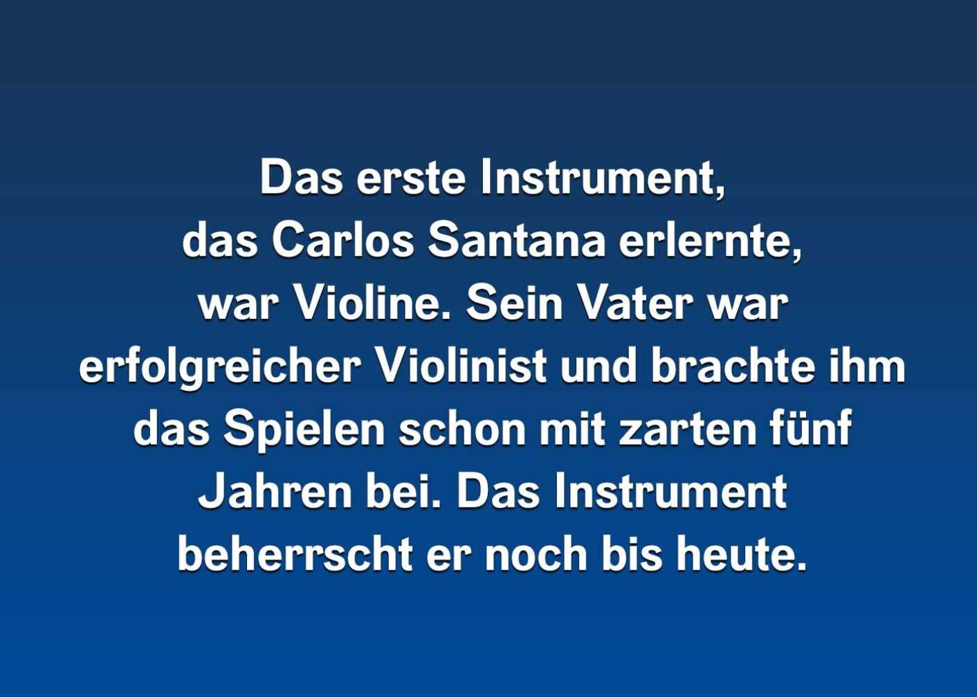 6 Fakten über Carlos Santana
