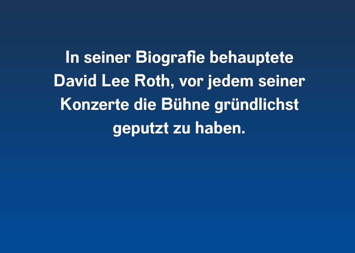 Fakten über David Lee Roth