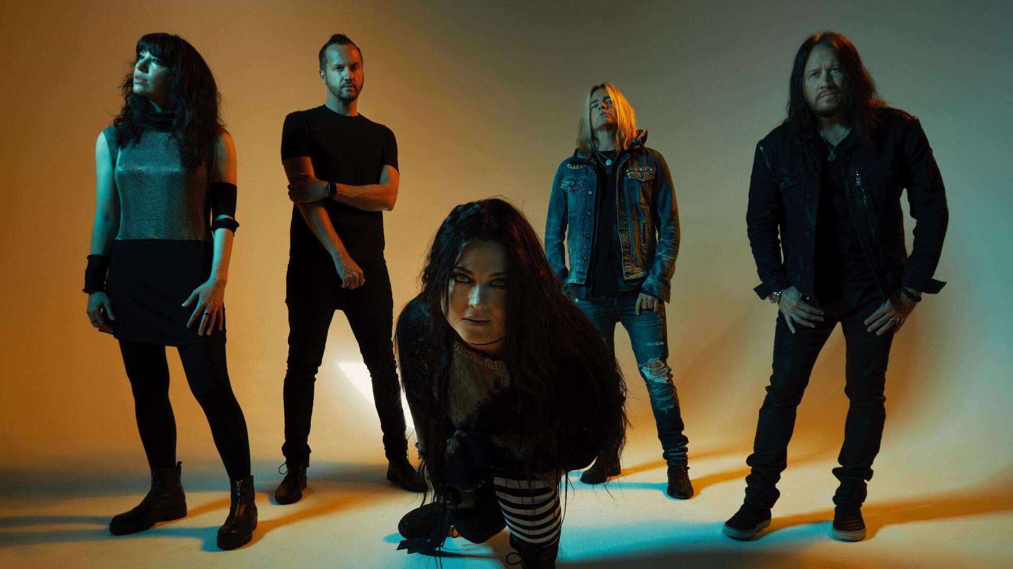 Bandfoto von Evanescence