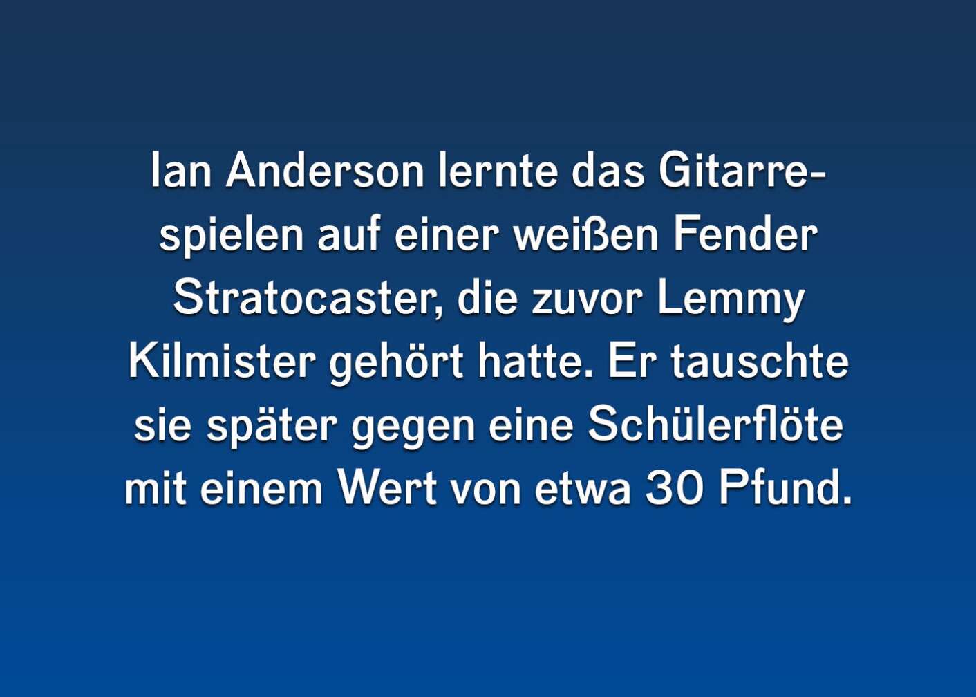 Fakten über Ian Anderson