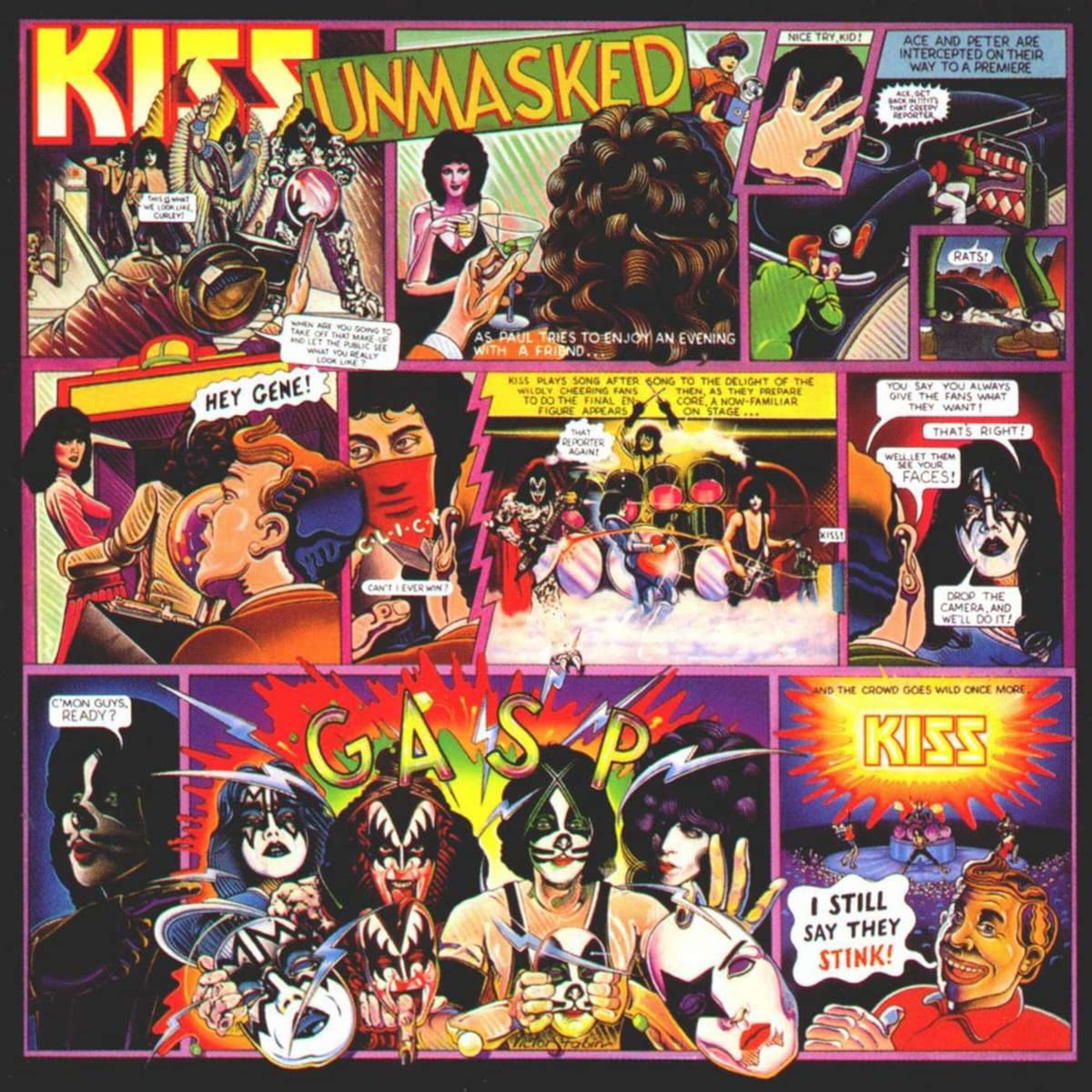 Kiss Album- Unmasked