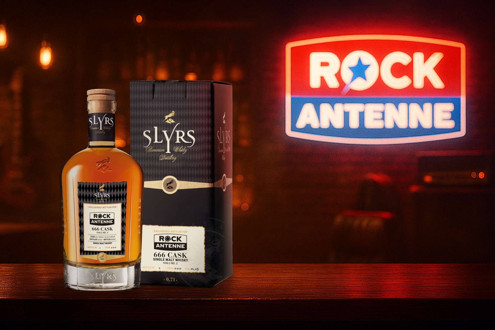 Der ROCK ANTENNE 666 Whisky 2026
