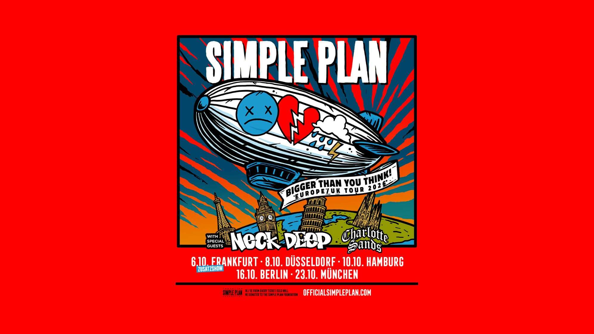 Simple Plan Tourplakat