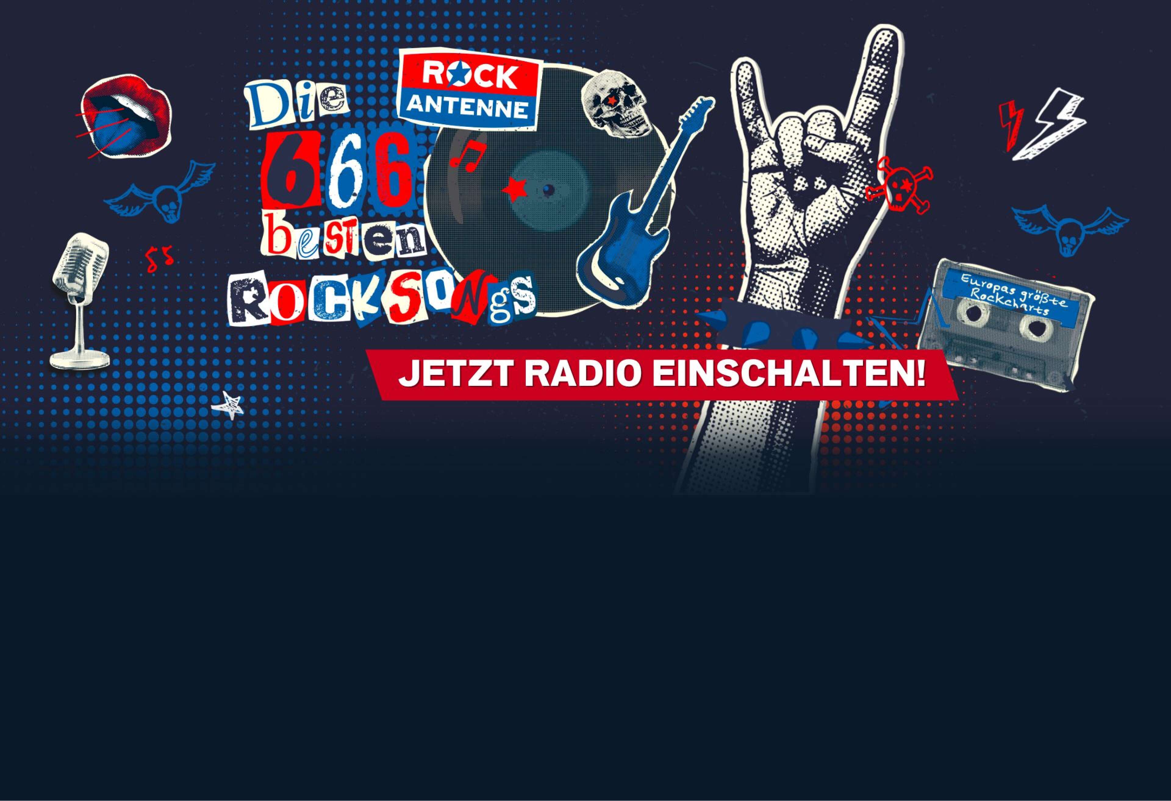 Die 666 besten Rocksongs auf ROCK ANTENNE!