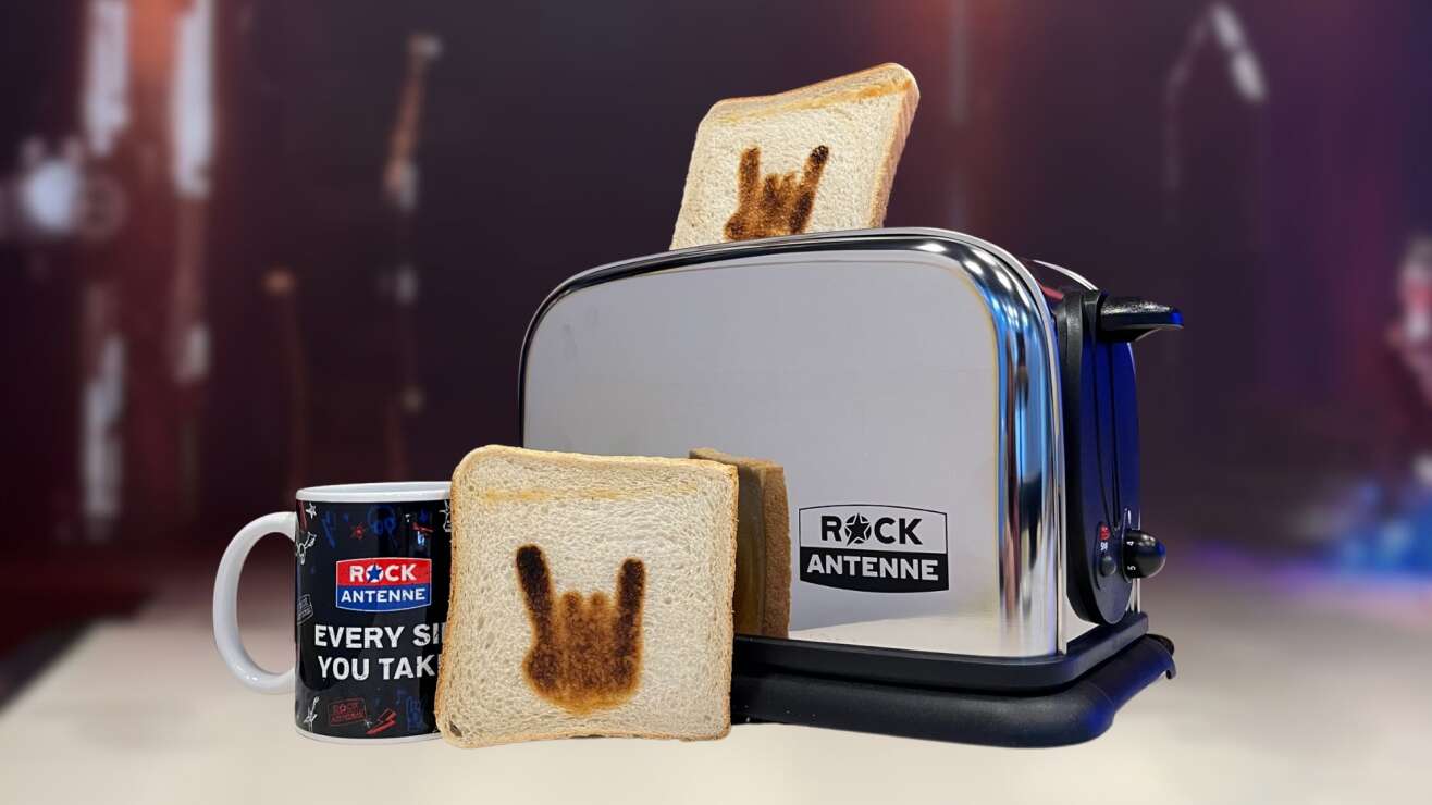 ROCK ANTENNE Toaster: Jetzt bestellen für ein krosses Jahr 2026!