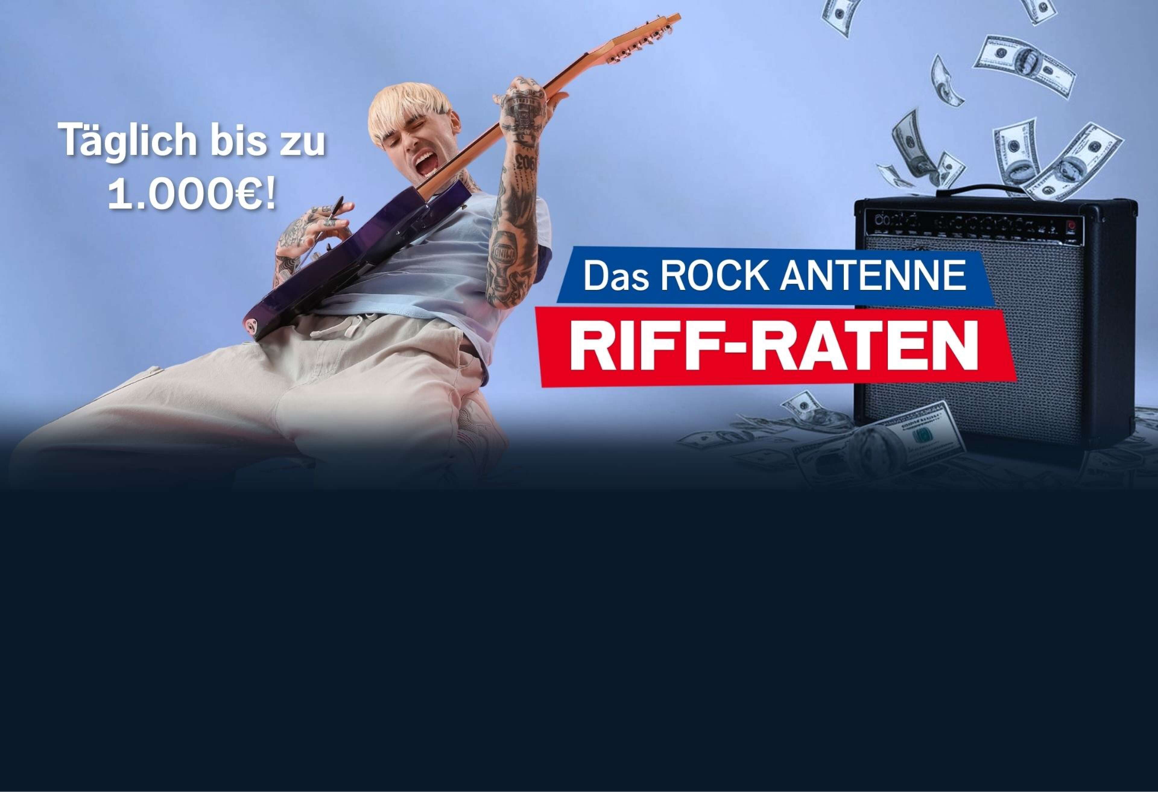 Das ROCK ANTENNE Riff Raten