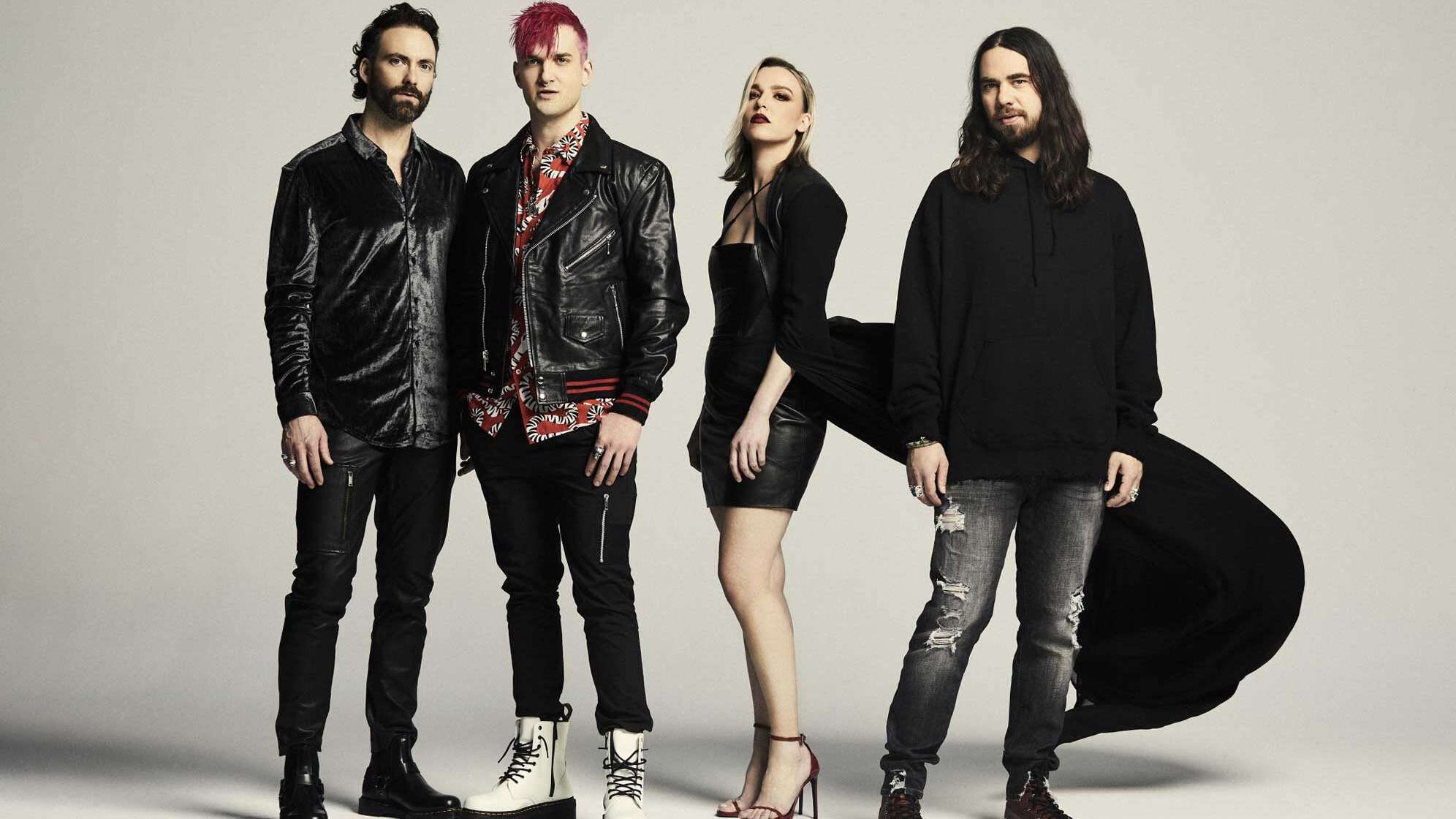 Bandfoto von Halestorm