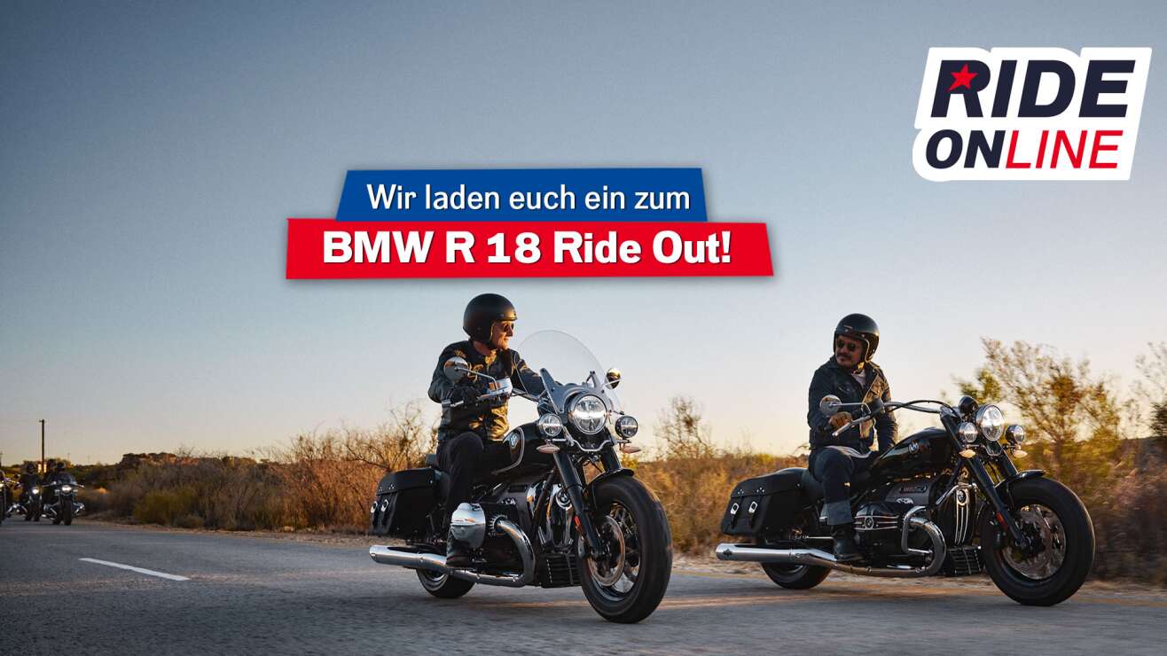 Exklusiver BMW R 18 Ride Out am 18.06. - jetzt bewerben!