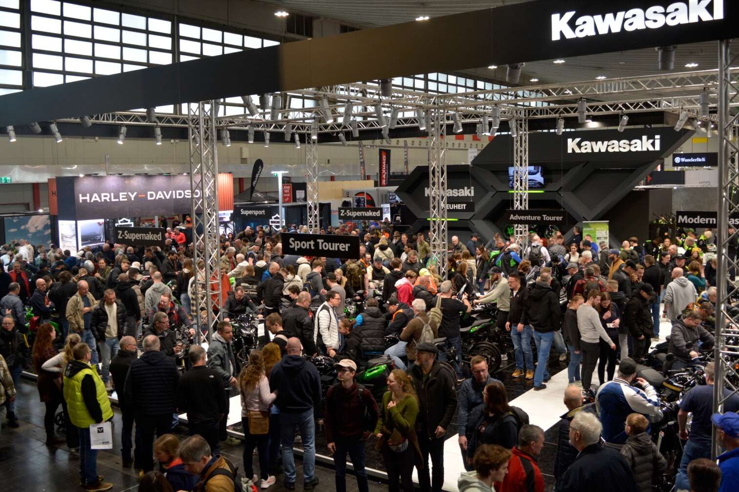 Foto der Motorrad-Messe Motorräder Dortmund
