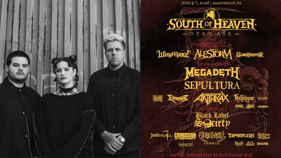 Neu im ROCK ANTENNE Konzertkalender: Spiritbox, South Of Heaven Open Air und viele mehr!