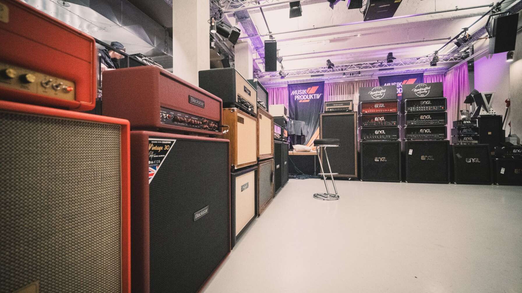 Verstärker bei der Guitar Summit