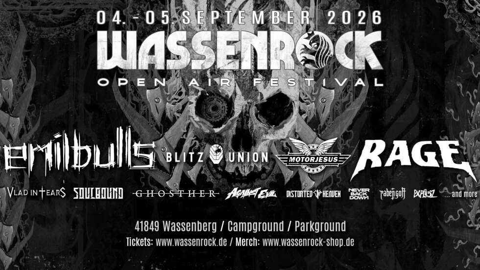 04.-05.09.2026: Wassenrock Open Air in Wassenberg