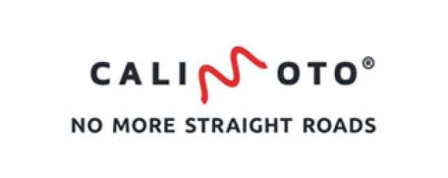 Das Logo von "Calimoto - no more straight roads" - Motorrad Navigations App