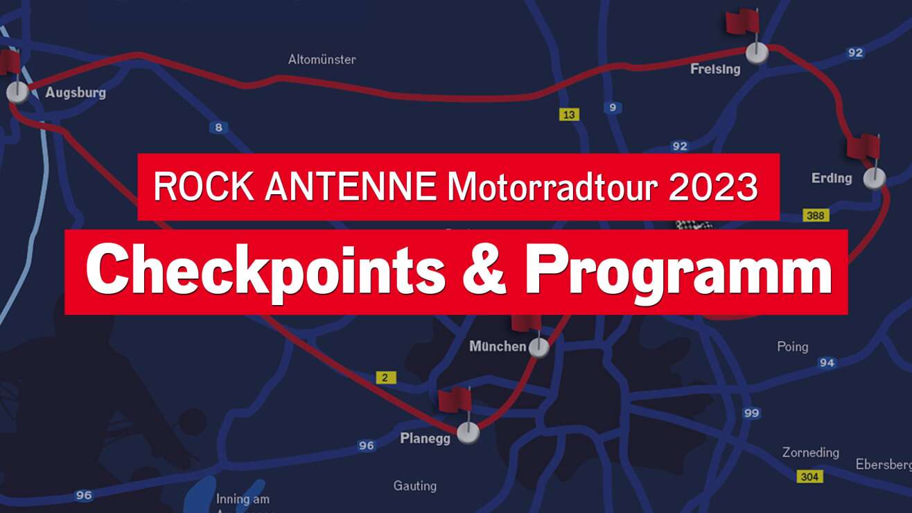 Motorradtour: Infos zu Checkpoints und Programm