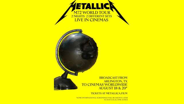Metallica: Kino-Konzert-Event im August 2023