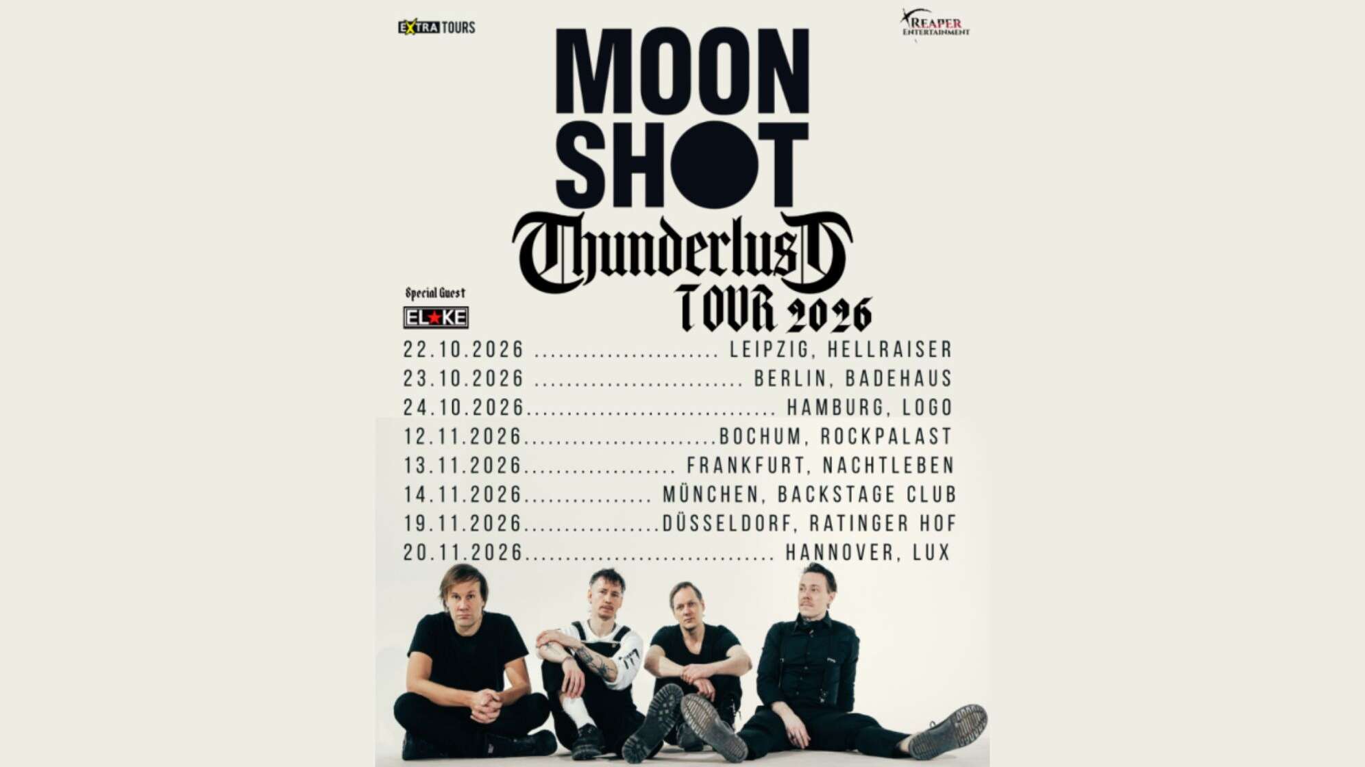 Moon Shot Tourplakat