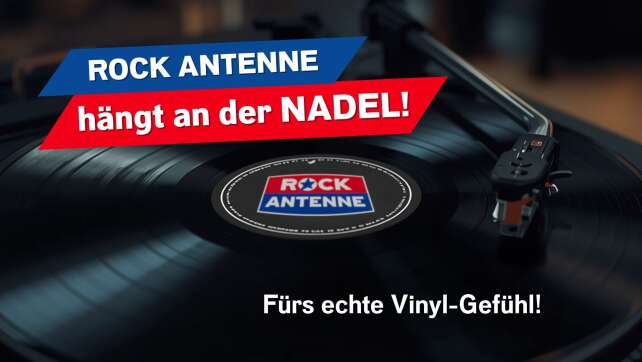 ROCK ANTENNE hängt an der Nadel – das echte Vinyl-Gefühl im Radio!