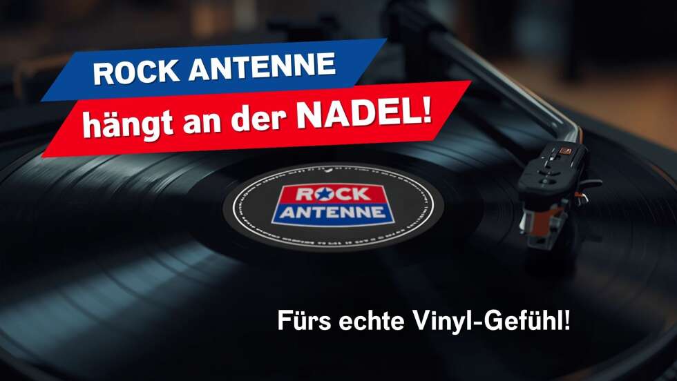 ROCK ANTENNE hängt an der Nadel – das echte Vinyl-Gefühl im Radio!