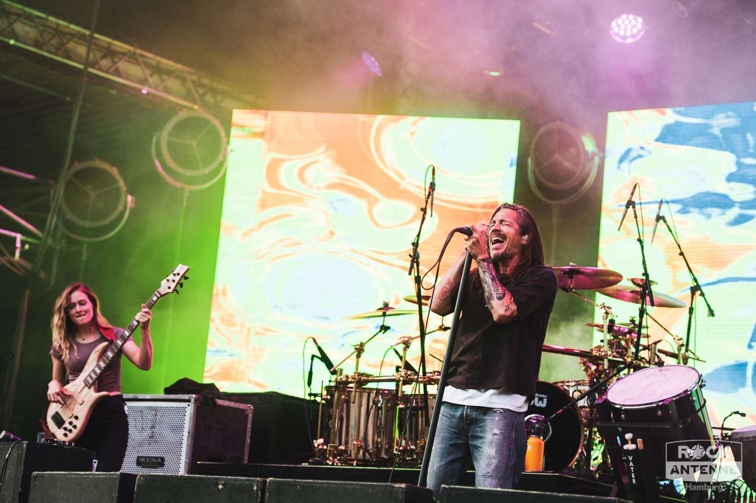 Ein Bild vom Konzert der Band Incubus am 05.06.2023 im Stadtpark Hamburg