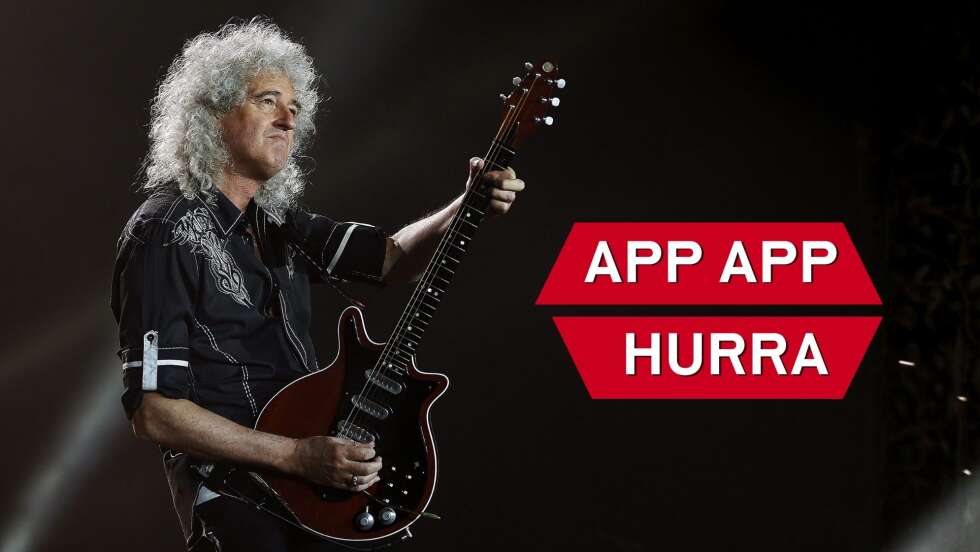 App App Hurra: Mit der ROCK ANTENNE App exklusive Brian May Gitarre sichern!