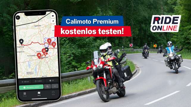 ROCK ANTENNE Motorradtour: Holt euch hier euren calimoto Premium-Testzugang!