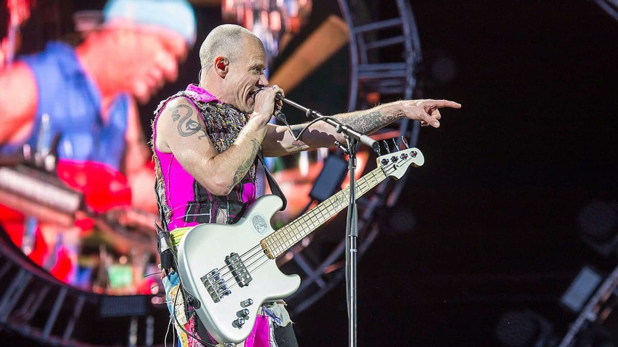 Flea von den Red Hot Chili Peppers