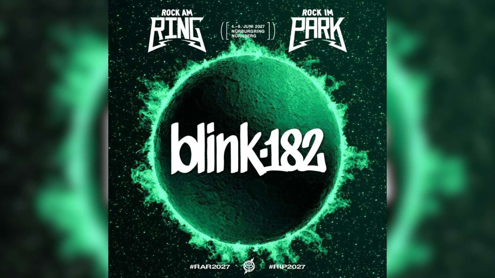 Rock im Park 2027 mit Blink-182