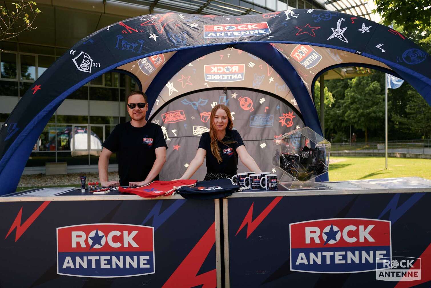 Ein Foto der ROCK ANTENNE Motorradtour 2023