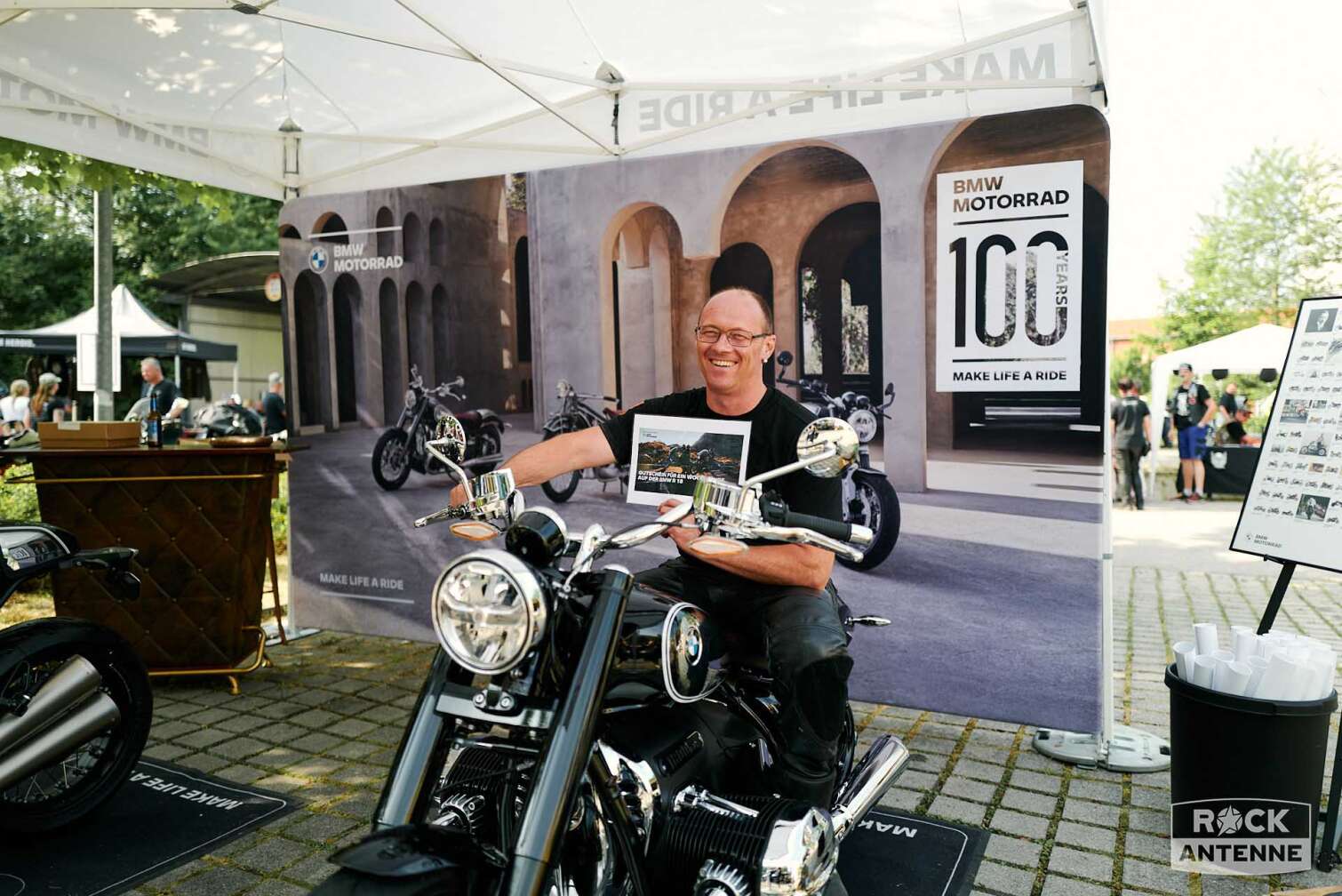 Ein Foto der ROCK ANTENNE Motorradtour 2023