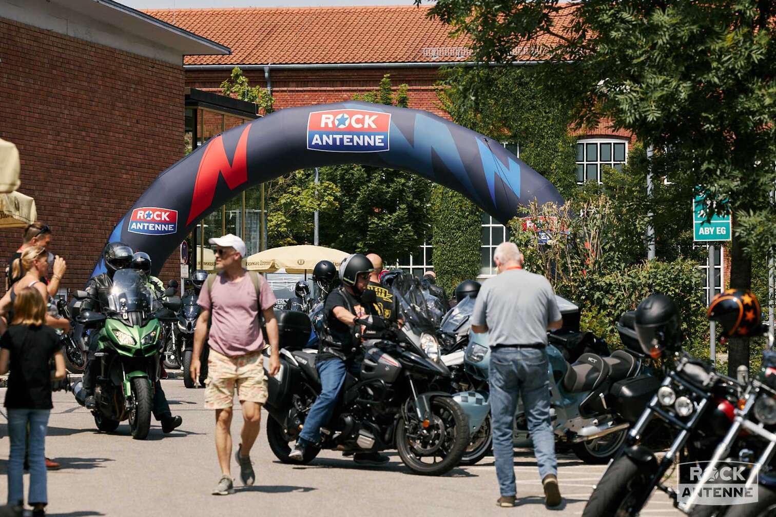 Ein Foto der ROCK ANTENNE Motorradtour 2023