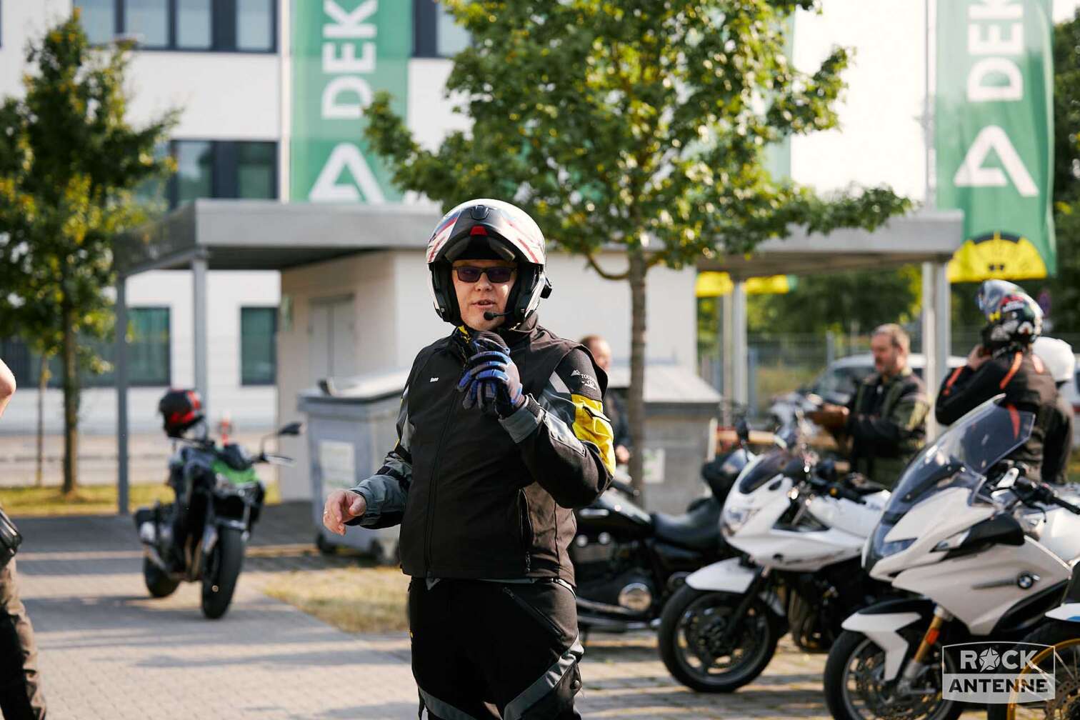 Ein Foto der ROCK ANTENNE Motorradtour 2023