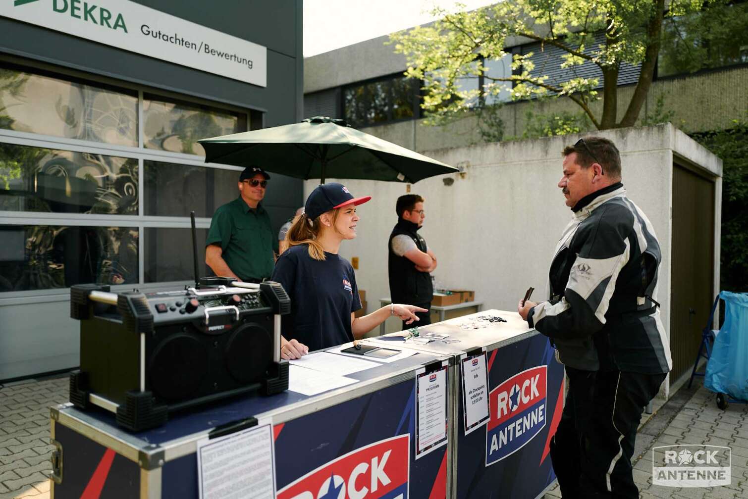 Ein Foto der ROCK ANTENNE Motorradtour 2023