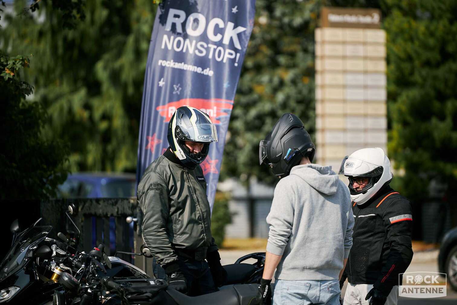 Ein Foto der ROCK ANTENNE Motorradtour 2023