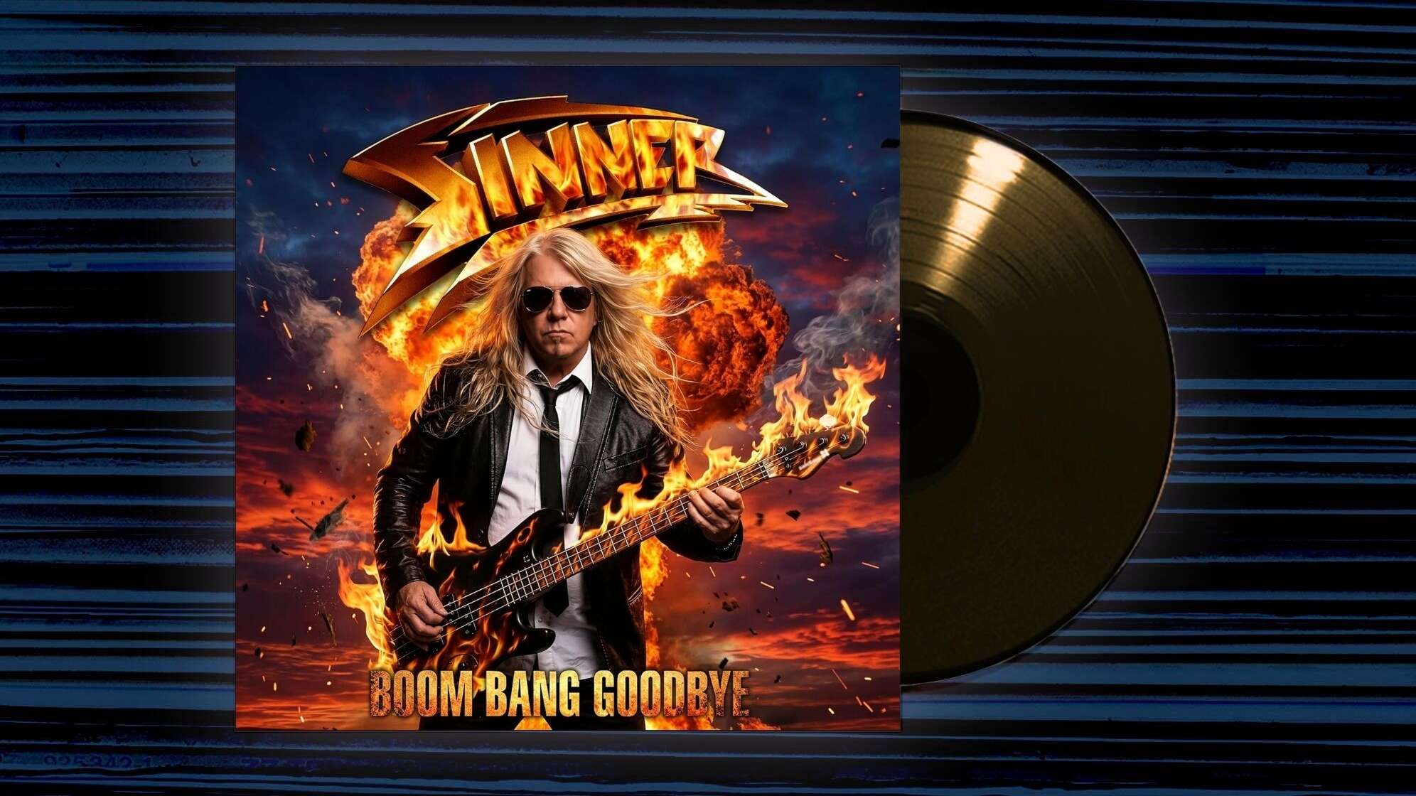Das Album der Woche auf ROCK ANTENNE: Sinner - Boom Bang Goodbye