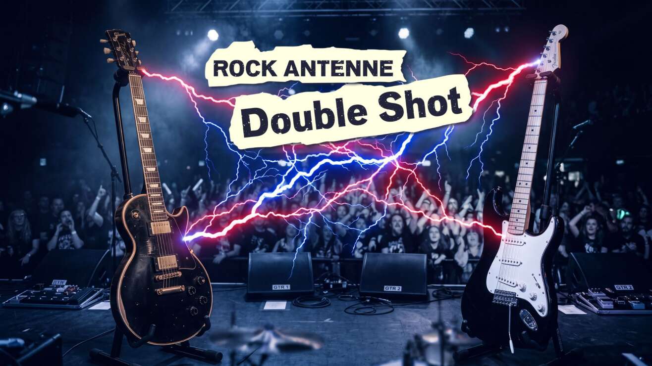 1.000 Euro fürs Radio hören: Der ROCK ANTENNE Double Shot