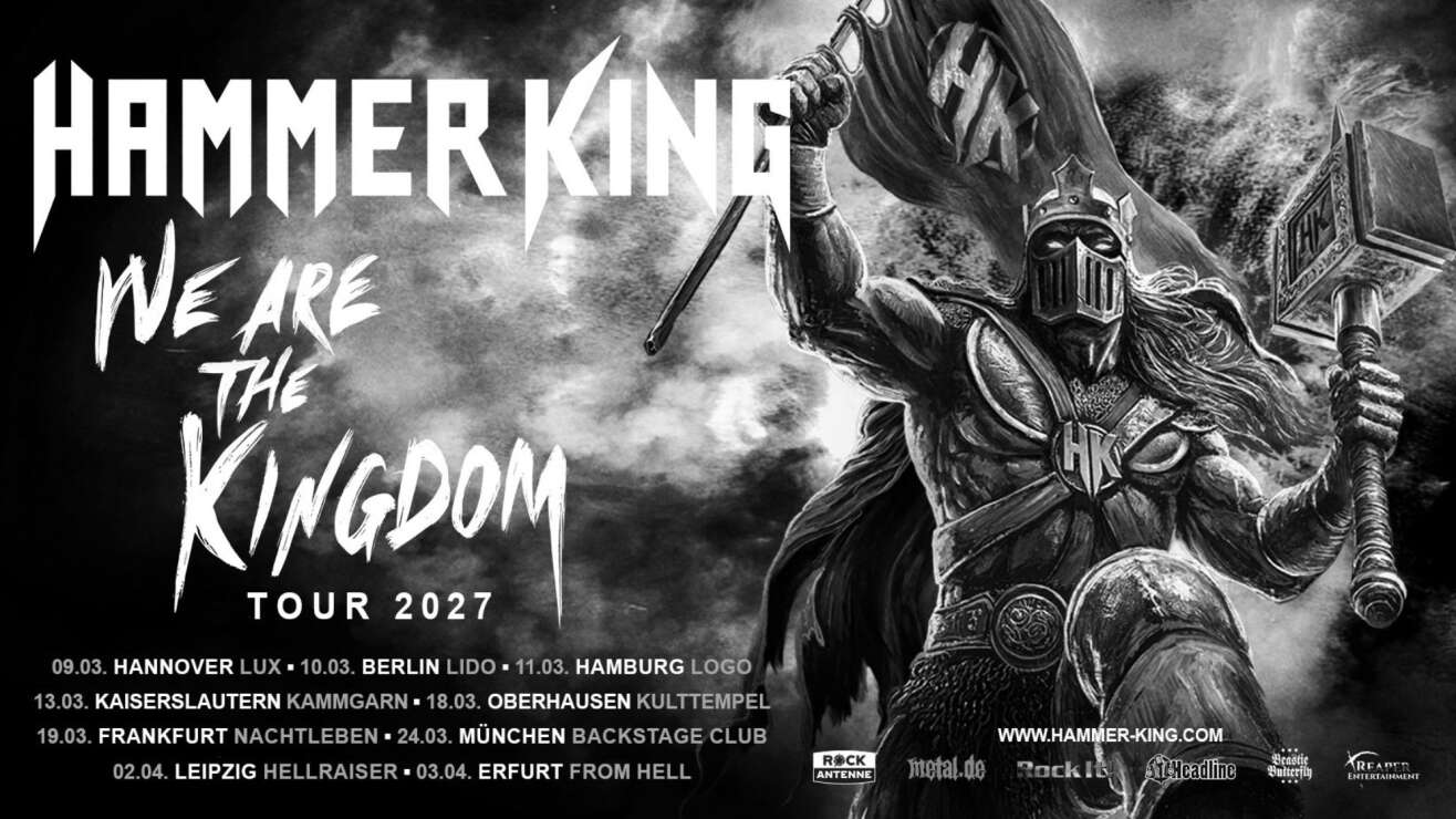 Frühling 2027: Hammer King live auf Deutschlandtour