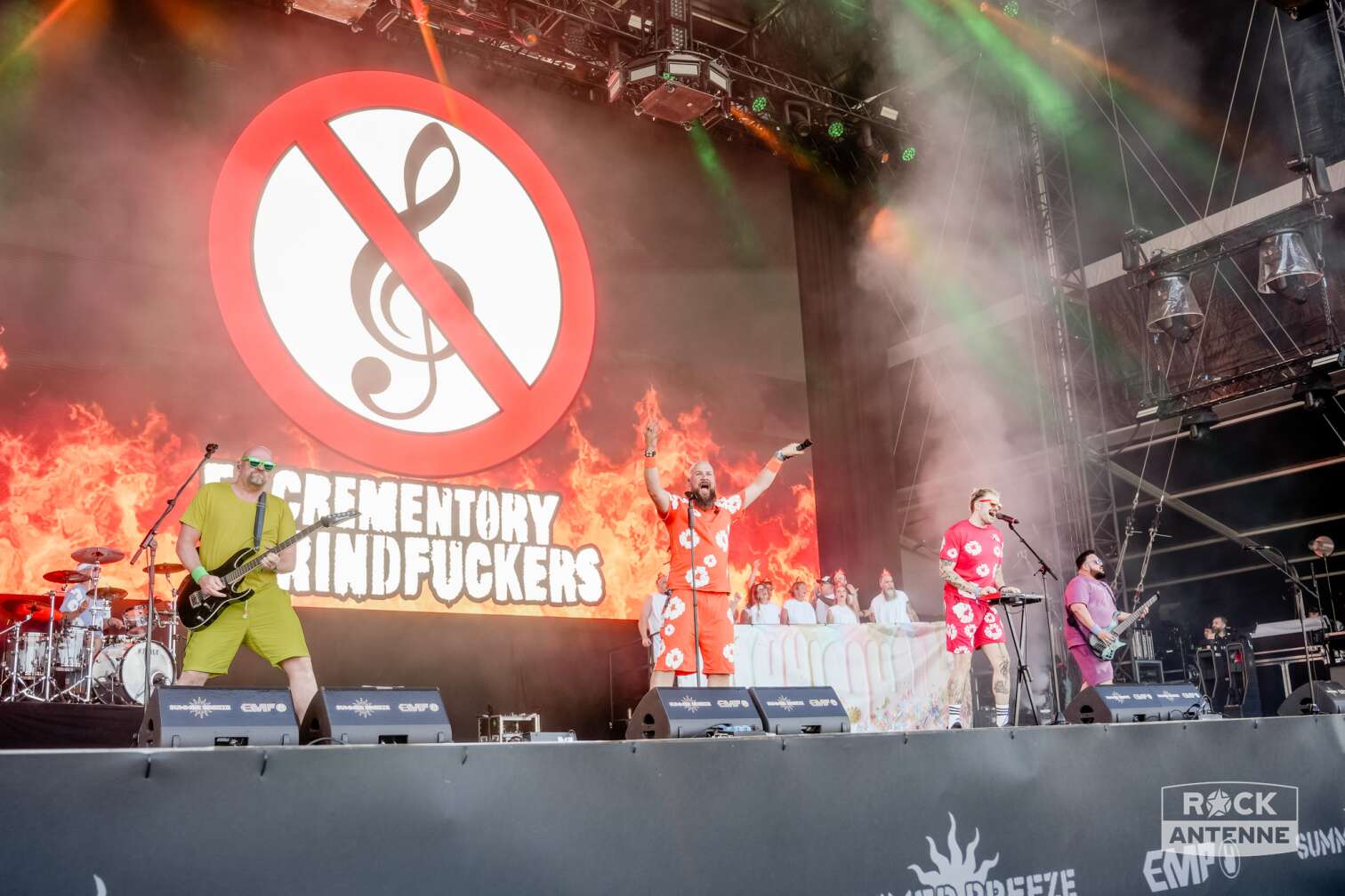 Excrementory Grindfuckers beim Summer Breeze Open Air 2026