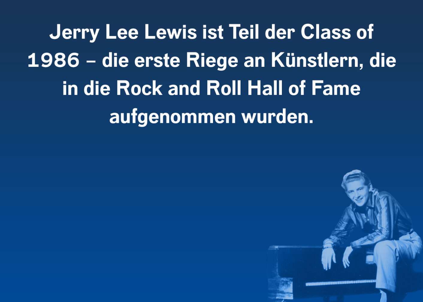 Fakten über Jerry Lee Lewis