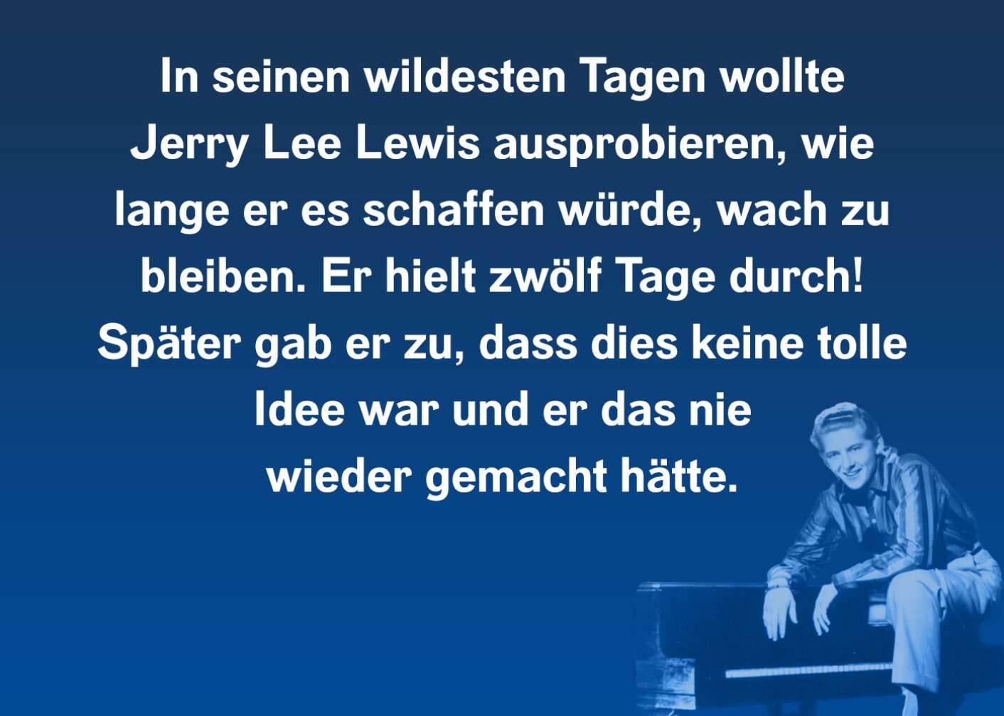 Fakten über Jerry Lee Lewis