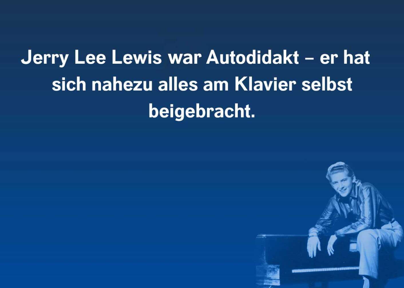 Fakten über Jerry Lee Lewis
