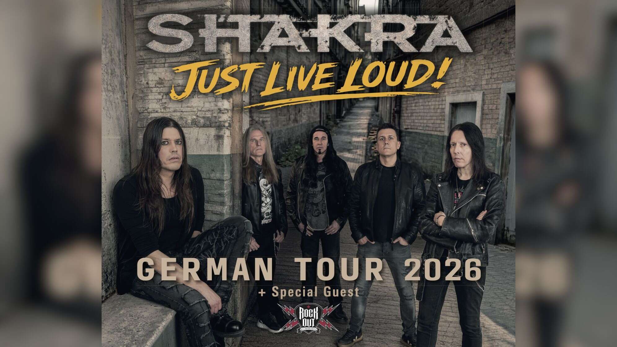 Tourplakat von Shakra