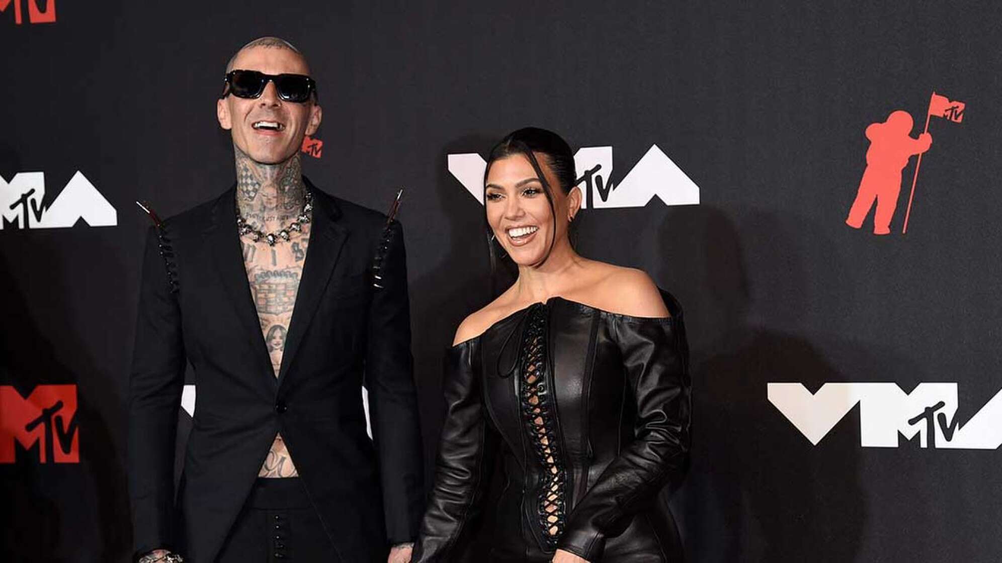Travis Barker und Kourtney Kardashian