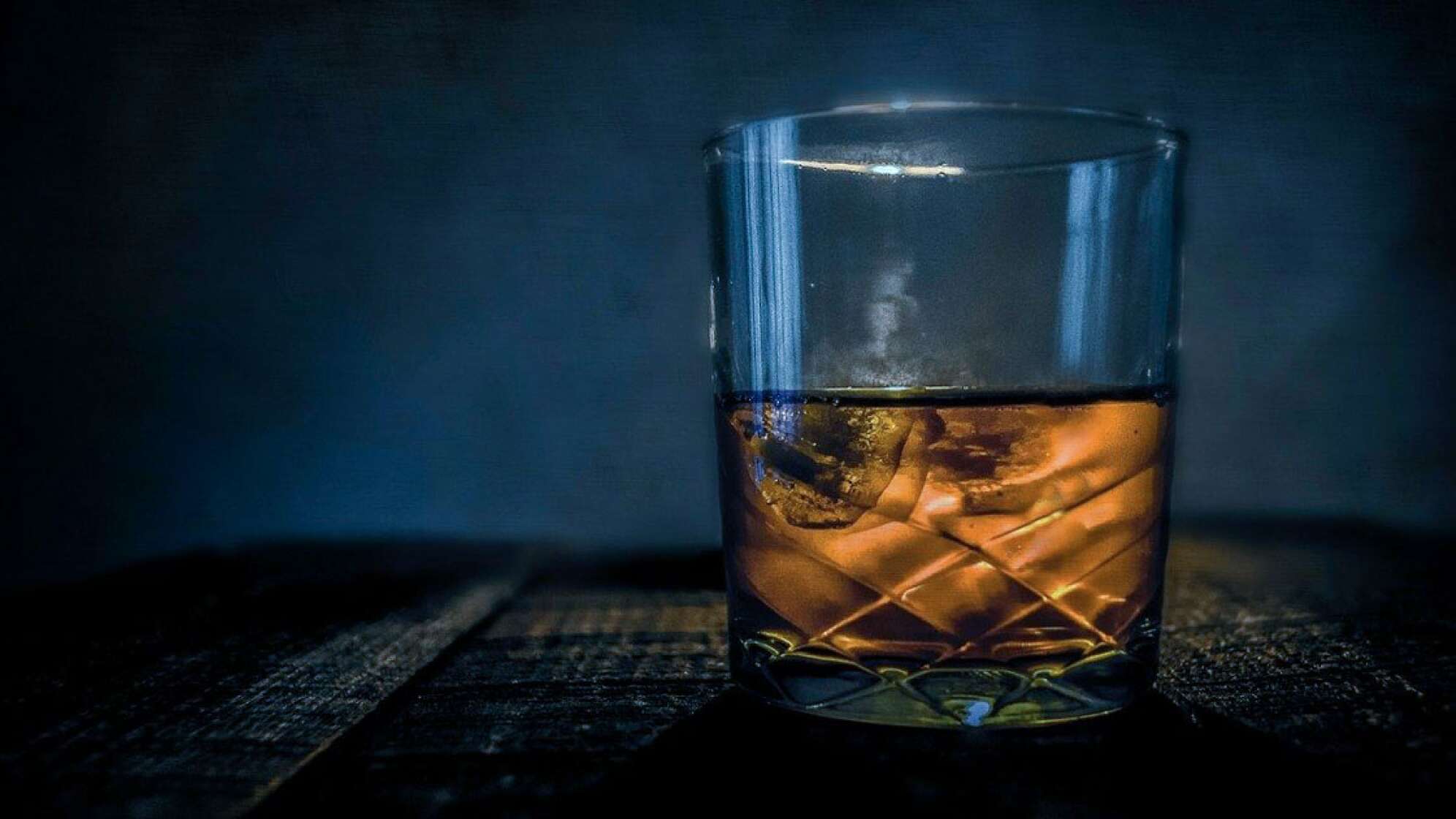 Ein Glas Whiskey