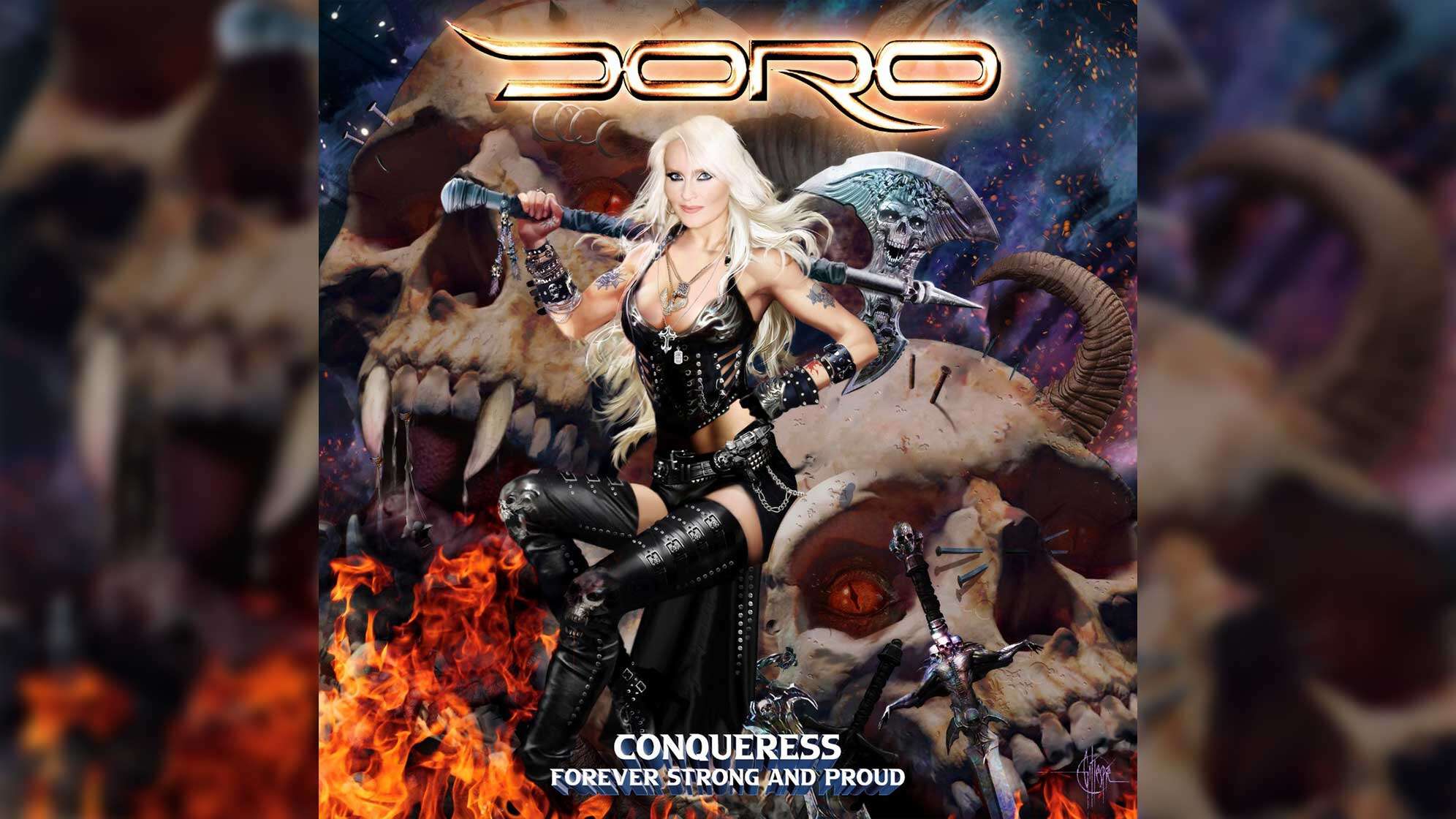 Das Albumcover von Doro "Conqueress - Forever Strong And Proud"