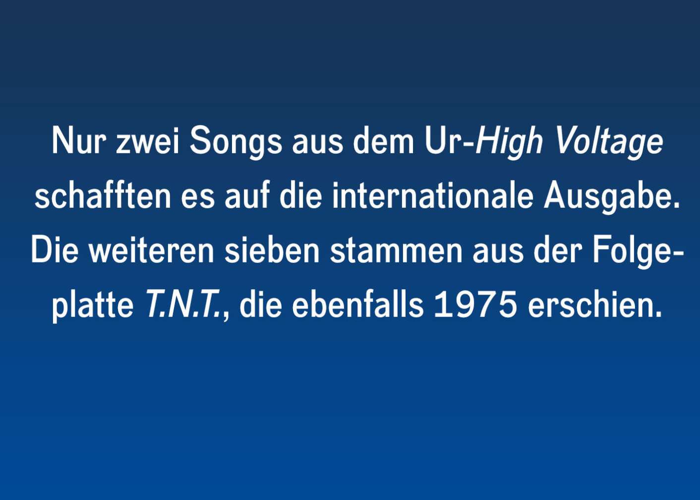 Fun Facts über die Anfangsjahre von AC/DC!